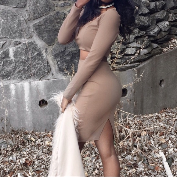 Two Piece Bodycon Set - Picture 2 of 2